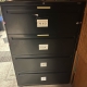 BLACK STORAGE CABINET