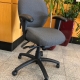 GREY THICK OFFICE CHAIR