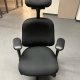 BODYBILT BLACK OFFICE CHAIR WITH HEADREST