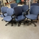 NATIONAL BLUE OFFICE CHAIR