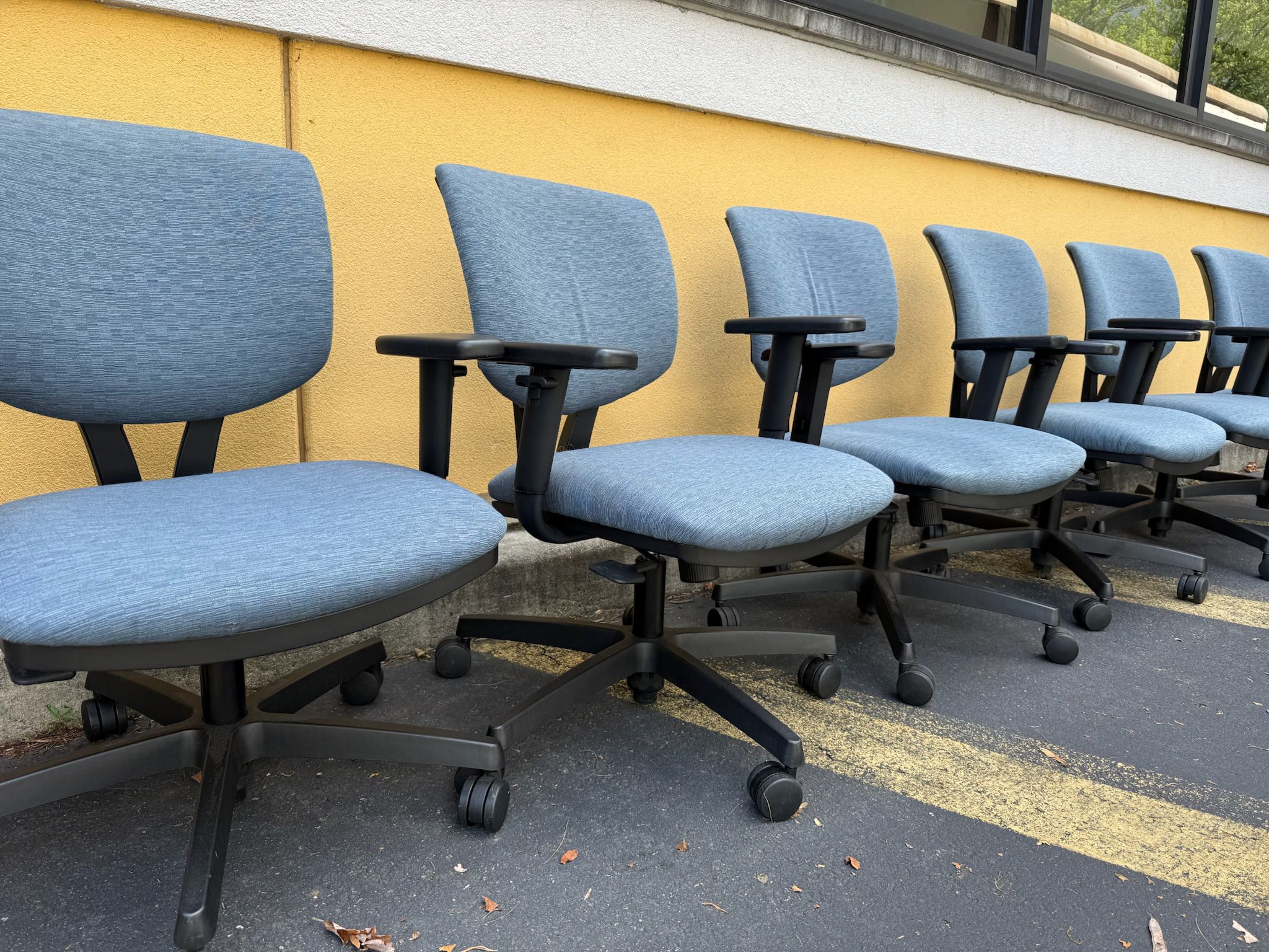 Blue Hon Office Desk Chair (19) BLUE HON OFFICE DESK CHAIR